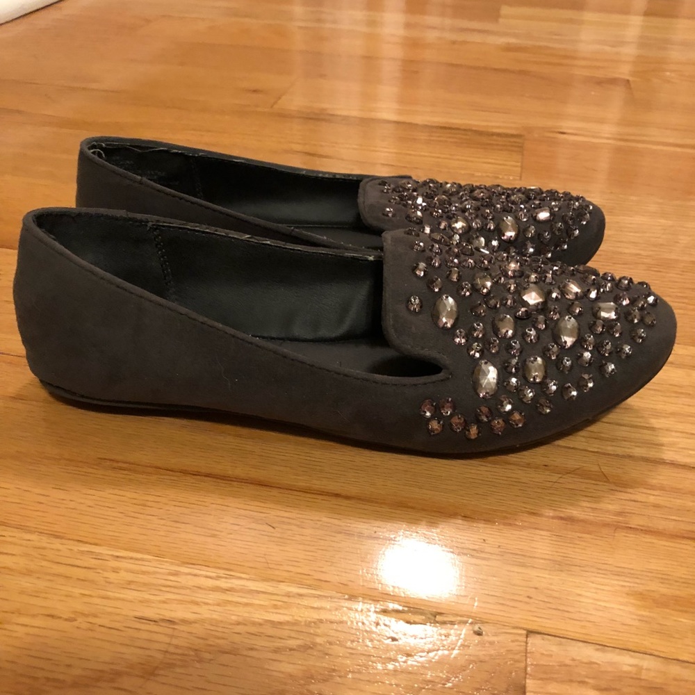 Simply Vera Rhinestone Flats
